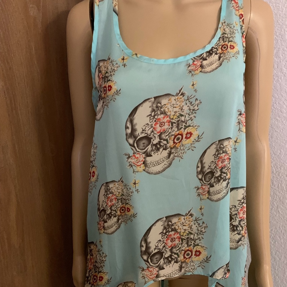 Blue LF tank top